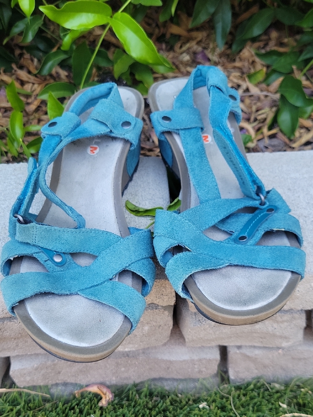 Merrell Revalli Women's Teal Strappy Sandals 8